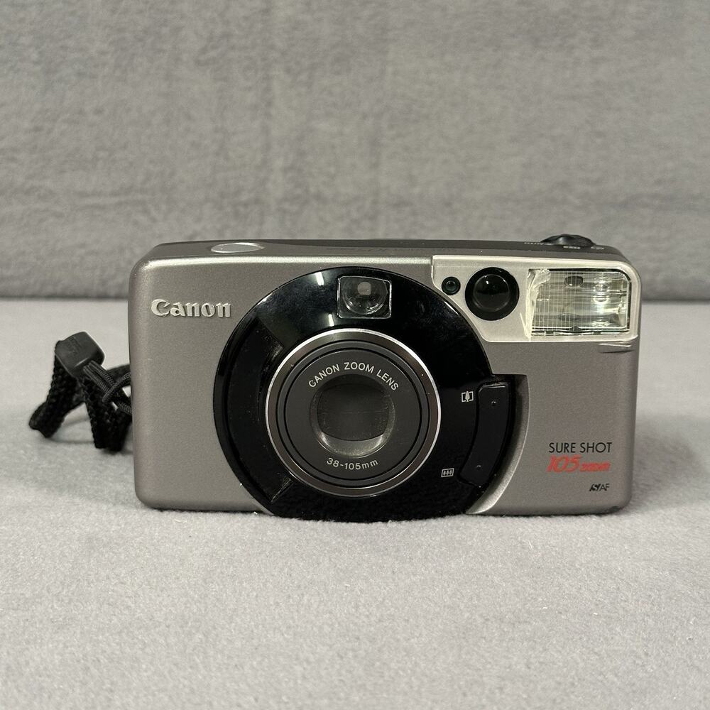 Canon Sure Shot 105 Zoom Point & Shoot Film Camera